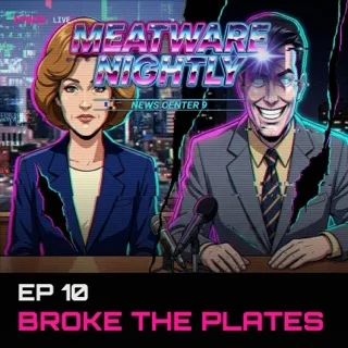 Broke the Plates — cover art